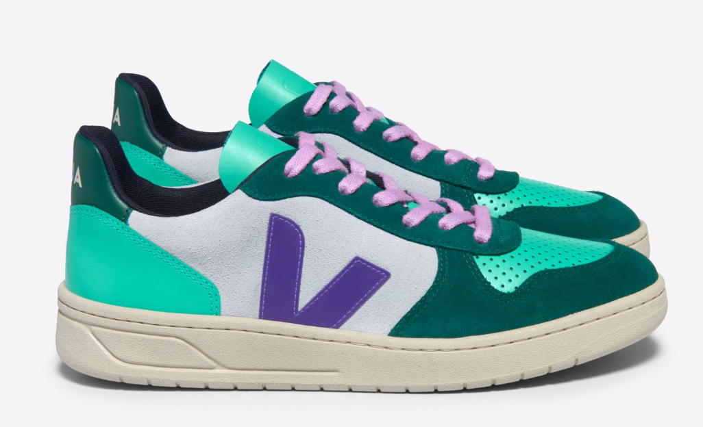Zapatillas Veja v10 multico swan purple